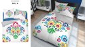 Pościel bawełniana 160x200 3612 A Łowicka wycinanka biała szara kolorowa kwiaty kurpiowska dwustronna Holland Home 2 Pościel bawełniana 160x200 3612 A Łowicka wycinanka biała szara kolorowa kwiaty kurpiowska dwustronna Holland Home 2