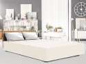 Prześcieradło jersey elastan 220x200 z gumką ekri ekologia na wysoki materac 25 cm Luxury