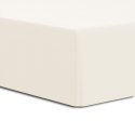 Prześcieradło jersey elastan 220x200 z gumką ekri ekologia na wysoki materac 25 cm Luxury
