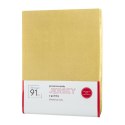 Prześcieradło jersey z gumką 180x200 musztardowe na wysoki materac 30 cm 125 g/m2 Prześcieradło jersey z gumką 180x200 musztardowe na wysoki materac 30 cm 125 g/m2