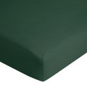 Prześcieradło jersey z gumką 180x200 zielone ciemne na wysoki materac 30 cm 125 g/m2 Prześcieradło jersey z gumką 180x200 zielone ciemne na wysoki materac 30 cm 125 g/m2