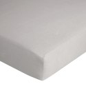 Prześcieradło jersey z gumką 220x200 srebrne na wysoki materac 30 cm 125 g/m2 Prześcieradło jersey z gumką 220x200 srebrne na wysoki materac 30 cm 125 g/m2