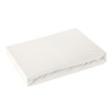 Prześcieradło jersey z gumką 240x220 kremowe na wysoki materac 30 cm 125 g/m2 Prześcieradło jersey z gumką 240x220 kremowe na wysoki materac 30 cm 125 g/m2
