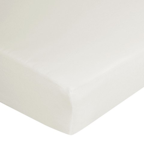 Prześcieradło jersey z gumką 240x220 kremowe na wysoki materac 30 cm 125 g/m2 Prześcieradło jersey z gumką 240x220 kremowe na wysoki materac 30 cm 125 g/m2