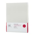 Prześcieradło jersey z gumką 240x220 kremowe na wysoki materac 30 cm 125 g/m2 Prześcieradło jersey z gumką 240x220 kremowe na wysoki materac 30 cm 125 g/m2