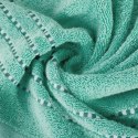 Ręcznik 30x50 Fiore miętowy 500g/m2 frotte ozdobiony bordiurą w postaci cienkich paseczków Eurofirany Ręcznik 30x50 Fiore miętowy 500g/m2 frotte ozdobiony bordiurą w postaci cienkich paseczków Eurofirany