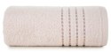 Ręcznik 30x50 Fiore różowy jasny 500g/m2 frotte ozdobiony bordiurą w postaci cienkich paseczków Eurofirany Ręcznik 30x50 Fiore różowy jasny 500g/m2 frotte ozdobiony bordiurą w postaci cienkich paseczków Eurofirany