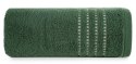 Ręcznik 30x50 Fiore zielony 500g/m2 frotte ozdobiony bordiurą w postaci cienkich paseczków Eurofirany Ręcznik 30x50 Fiore zielony 500g/m2 frotte ozdobiony bordiurą w postaci cienkich paseczków Eurofirany
