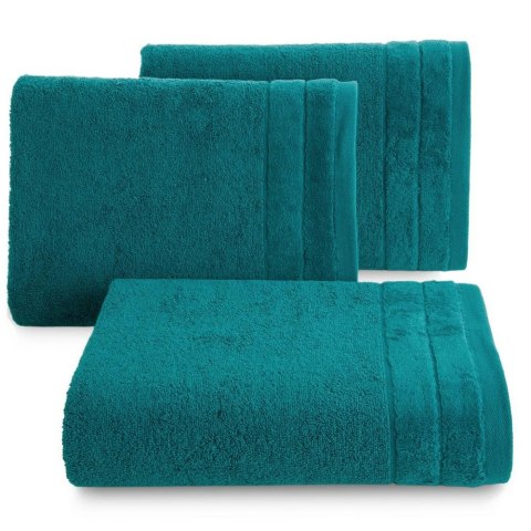 Ręcznik Damla 70x140 turkusowy ciemny 500g/m2 frotte Eurofirany Ręcznik Damla 70x140 turkusowy ciemny 500g/m2 frotte Eurofirany