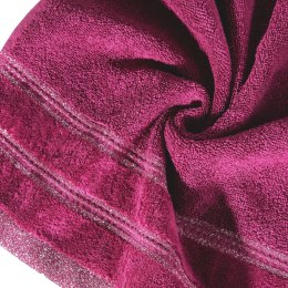 Ręcznik Glory 1 30x50 amarantowy 500g/m2 frotte Eurofirany