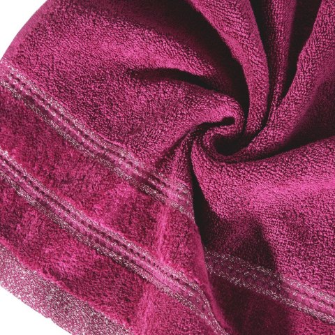 Ręcznik Glory 1 30x50 amarantowy 500g/m2 frotte Eurofirany Ręcznik Glory 1 30x50 amarantowy 500g/m2 frotte Eurofirany