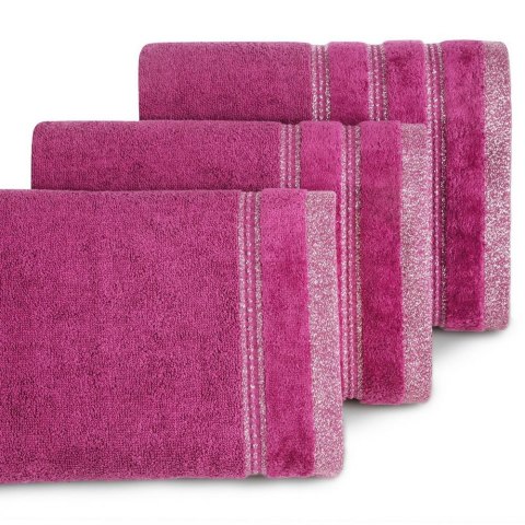 Ręcznik Glory 1 30x50 amarantowy 500g/m2 frotte Eurofirany Ręcznik Glory 1 30x50 amarantowy 500g/m2 frotte Eurofirany