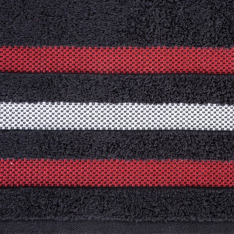 Ręcznik Gracja 30x50 czarny 500g/m2 frotte Eurofirany Ręcznik Gracja 30x50 czarny 500g/m2 frotte Eurofirany