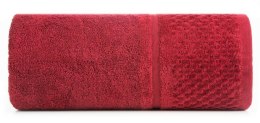 Ręcznik Ibiza 30x50 czerwony 550g/m2 frotte Eurofirany