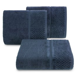 Ręcznik Ibiza 30x50 granatowy 550g/m2 frotte Eurofirany