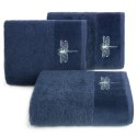 Ręcznik Lori 1 50x90 granatowy ważka 485g/m2 frotte Eurofirany Ręcznik Lori 1 50x90 granatowy ważka 485g/m2 frotte Eurofirany