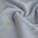 Ręcznik Lori 1 50x90 srebrny ważka 485g/m2 frotte Eurofirany