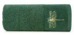 Ręcznik Lori 1 50x90 zielony ważka 485g/m2 frotte Eurofirany