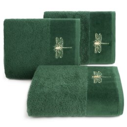 Ręcznik Lori 1 50x90 zielony ważka 485g/m2 frotte Eurofirany