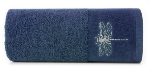 Ręcznik Lori 1 70x140 granatowy ważka 485g/m2 frotte Eurofirany Ręcznik Lori 1 70x140 granatowy ważka 485g/m2 frotte Eurofirany