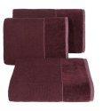 Ręcznik Lucy 30x50 bordowy 500g/m2 frotte Eurofirany Ręcznik Lucy 30x50 bordowy 500g/m2 frotte Eurofirany