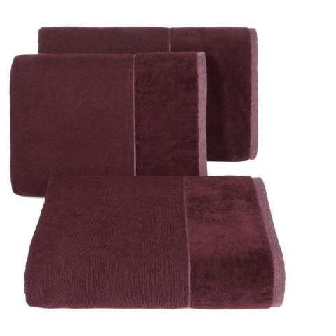 Ręcznik Lucy 30x50 bordowy 500g/m2 frotte Eurofirany Ręcznik Lucy 30x50 bordowy 500g/m2 frotte Eurofirany