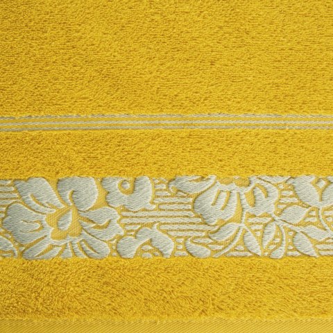 Ręcznik Sylwia 70x140 musztardowy 500g/m2 frotte Eurofirany Ręcznik Sylwia 70x140 musztardowy 500g/m2 frotte Eurofirany