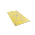 Ręcznik plażowy 90x170 Crisscro żółty błękitny geometryczny ZV-7795R welurowy 380g/m2 Clarysse Ręcznik plażowy 90x170 Crisscro żółty błękitny geometryczny ZV-7795R welurowy 380g/m2 Clarysse