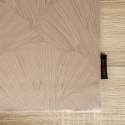 Obrus 40x140 Goja beżowy bieżnik liście miłorzębu Pierre Cardin z błyszczącym nadrukiem welurowy Eurofirany Obrus 40x140 Goja beżowy bieżnik liście miłorzębu Pierre Cardin z błyszczącym nadrukiem welurowy Eurofirany