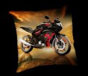 Poduszka dekoracyjna 40x40 Motor 9756 Motorbike czarny czerwony motocykl red black młodzieżowa na prezent Poduszka dekoracyjna 40x40 Motor 9756 Motorbike czarny czerwony motocykl red black młodzieżowa na prezent