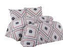 Pościel bawełniana 160x200 Kilim biała czerwona czarna geometria Exclusive 2 Pościel bawełniana 160x200 Kilim biała czerwona czarna geometria Exclusive 2