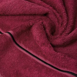 Ręcznik Bambo 50x90 czerwony bambusowy 500g/m2 frotte Eurofirany