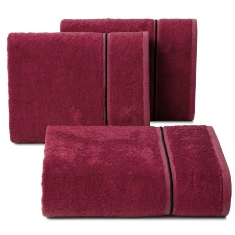 Ręcznik Bambo 70x140 czerwony bambusowy 500g/m2 frotte Eurofirany Ręcznik Bambo 70x140 czerwony bambusowy 500g/m2 frotte Eurofirany