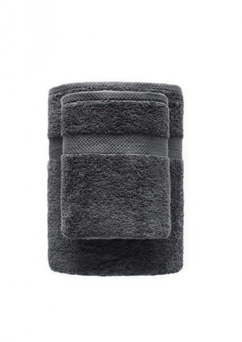 Ręcznik Fashion 70x140 grafitowy 550g/m2 z bordiurą frotte bawełniany jednobarwny Ręcznik Fashion 70x140 grafitowy 550g/m2 z bordiurą frotte bawełniany jednobarwny
