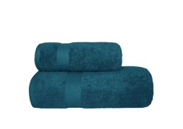 Ręcznik Fashion 70x140 morski 550g/m2 z bordiurą frotte bawełniany jednobarwny