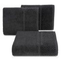 Ręcznik Ibiza 70x140 czarny 550g/m2 frotte Eurofirany Ręcznik Ibiza 70x140 czarny 550g/m2 frotte Eurofirany
