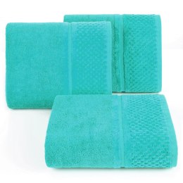 Ręcznik Ibiza 70x140 turkusowy jasny 550g/m2 frotte Eurofirany