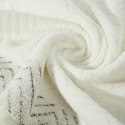 Ręcznik Indila 50x90 kremowy 550g/m2 frotte geometryczny wzór Eurofirany Ręcznik Indila 50x90 kremowy 550g/m2 frotte geometryczny wzór Eurofirany