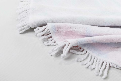 Ręcznik koc okrągły plażowy Boho 03 banany liście kwiaty 150 cm mikrofibra 250g/m2 flamingi Safe the date Ręcznik koc okrągły plażowy Boho 03 banany liście kwiaty 150 cm mikrofibra 250g/m2 flamingi Safe the date