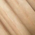 Zasłona 140x250 Goja beżowa welurowa liście miłorzębu na przelotkach Pierre Cardin z błyszczącym nadrukiem Eurofirany Zasłona 140x250 Goja beżowa welurowa liście miłorzębu na przelotkach Pierre Cardin z błyszczącym nadrukiem Eurofirany