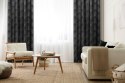 Zasłona 140x250 Goja czarna welurowa liście miłorzębu na przelotkach Pierre Cardin z błyszczącym nadrukiem Eurofirany Zasłona 140x250 Goja czarna welurowa liście miłorzębu na przelotkach Pierre Cardin z błyszczącym nadrukiem Eurofirany