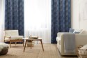 Zasłona 140x250 Goja granatowa welurowa liście miłorzębu na przelotkach Pierre Cardin z błyszczącym nadrukiem Eurofirany Zasłona 140x250 Goja granatowa welurowa liście miłorzębu na przelotkach Pierre Cardin z błyszczącym nadrukiem Eurofirany