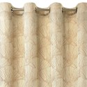 Zasłona 140x250 Goja kremowa welurowa liście miłorzębu na przelotkach Pierre Cardin z błyszczącym nadrukiem Eurofirany Zasłona 140x250 Goja kremowa welurowa liście miłorzębu na przelotkach Pierre Cardin z błyszczącym nadrukiem Eurofirany