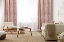 Zasłona 140x250 Goja pudrowa welurowa liście miłorzębu na przelotkach Pierre Cardin z błyszczącym nadrukiem Eurofirany Zasłona 140x250 Goja pudrowa welurowa liście miłorzębu na przelotkach Pierre Cardin z błyszczącym nadrukiem Eurofirany