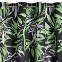 Zasłona 140x250 Zoja czarna zielona liście palmy welurowa zaciemniająca gotowa na przelotkach Pierre Cardin Eurofirany Zasłona 140x250 Zoja czarna zielona liście palmy welurowa zaciemniająca gotowa na przelotkach Pierre Cardin Eurofirany