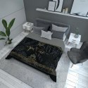 Narzuta dekoracyjna 170x210 K 37 Ty i ja czarna złota liście Holland 2 Narzuta dekoracyjna 170x210 K 37 Ty i ja czarna złota liście Holland 2