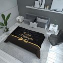 Narzuta dekoracyjna 170x210 K 41 Książę i Księżniczka czarna złota Holland 2 Narzuta dekoracyjna 170x210 K 41 Książę i Księżniczka czarna złota Holland 2