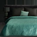 Narzuta dekoracyjna 220x240 Salvia 1 zielona szałwiowa z motywem lilii wodnej Limited Collection Eurofirany Narzuta dekoracyjna 220x240 Salvia 1 zielona szałwiowa z motywem lilii wodnej Limited Collection Eurofirany