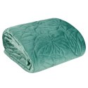 Narzuta dekoracyjna 220x240 Salvia 1 zielona szałwiowa z motywem lilii wodnej Limited Collection Eurofirany Narzuta dekoracyjna 220x240 Salvia 1 zielona szałwiowa z motywem lilii wodnej Limited Collection Eurofirany