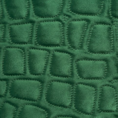Narzuta dekoracyjna 220x240 Salvia 7 zielona ciemna z motywem krokodylej skóry Limited Collection Eurofirany Narzuta dekoracyjna 220x240 Salvia 7 zielona ciemna z motywem krokodylej skóry Limited Collection Eurofirany